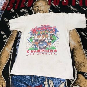 1988 World Series Champions Los Angeles Dodgers T-Shirt large